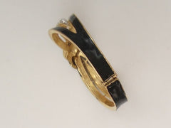 Enamel & Crystal Bangle Bracelet Kenneth Jay Lane