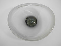 The Original by Per Lütken Hand Blown & Signed Unique Selandia Dish 1957